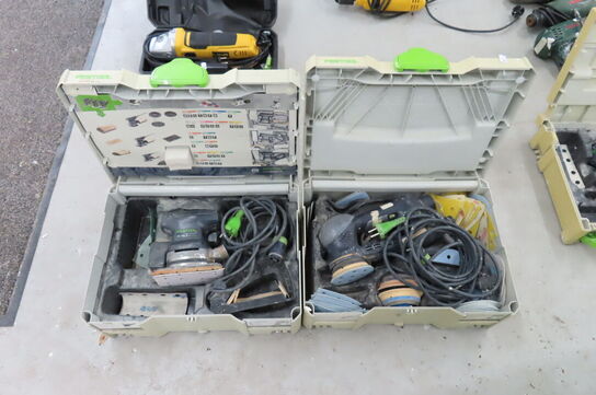 2 stk. Slibemaskiner FESTTOOL 