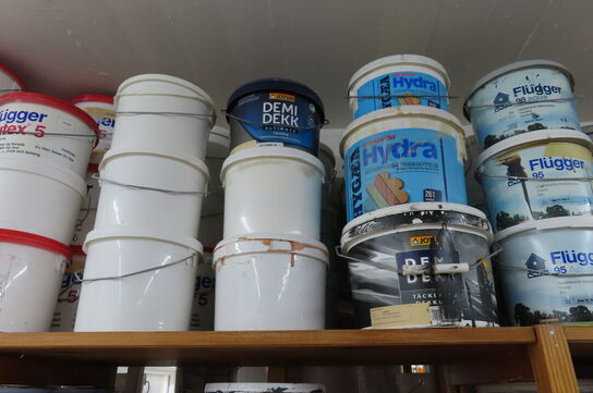 1 fag af diverse maling mv. 