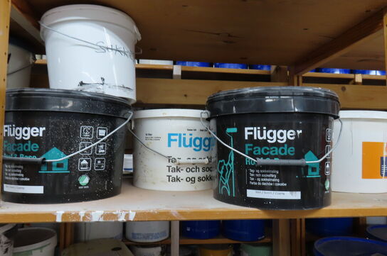 1 fag af diverse maling mv.