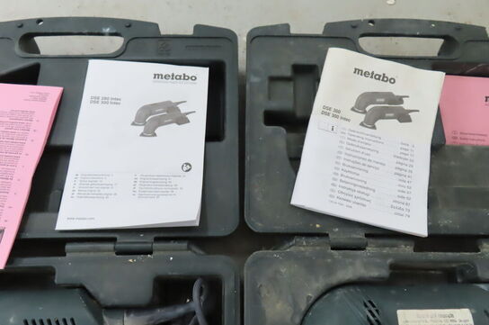 2 stk. Slibemaskiner METABO 