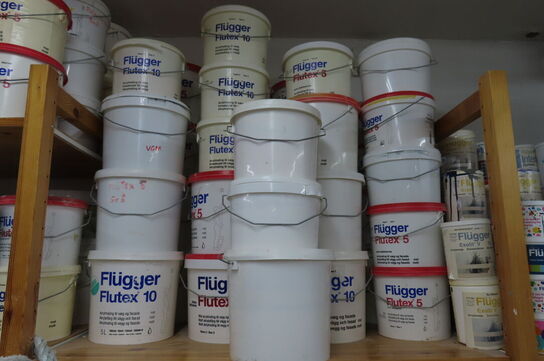 1 fag af diverse maling mv.