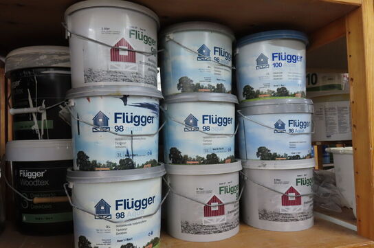 1 fag af diverse maling mv. 