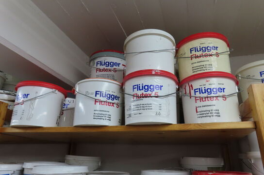 1 fag af diverse maling mv.