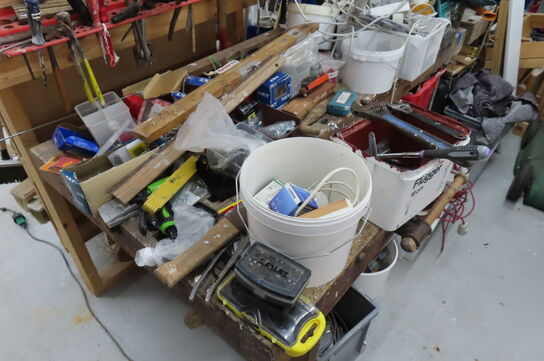 Høvlbænk inkl. Indhold 