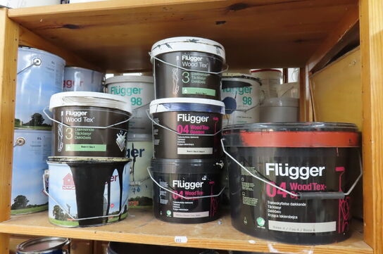 1 fag af diverse maling mv. 