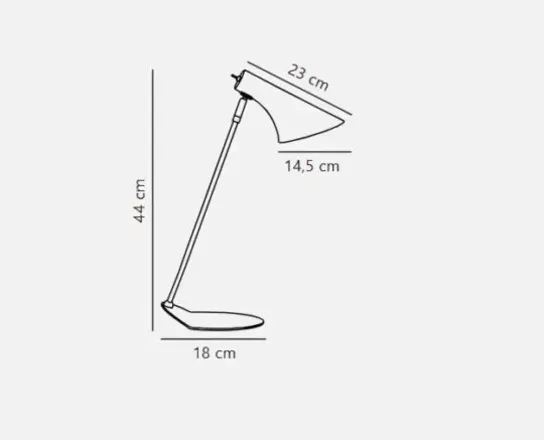 Nordlux vanila bordlampe hvid(ubrugt)