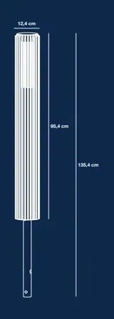 Nordlux aludra 95 udendørs(ubrugt)