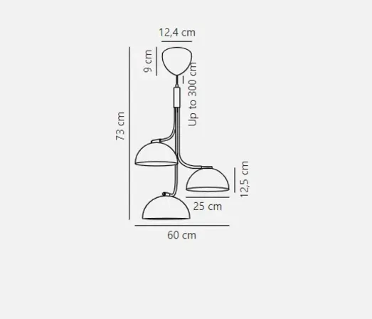 Nordlux tullio pendel hvid(ubrugt)