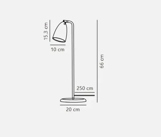 Nordlux nexus 2 bordlampe hvid(ubrugt)