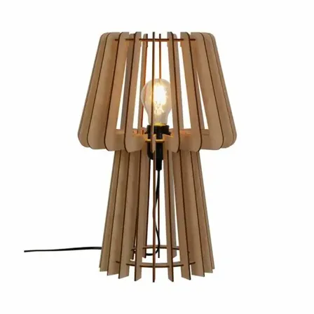 2 stk. nordlux groa bordlampen 40cm e27 natur(ubrugt)