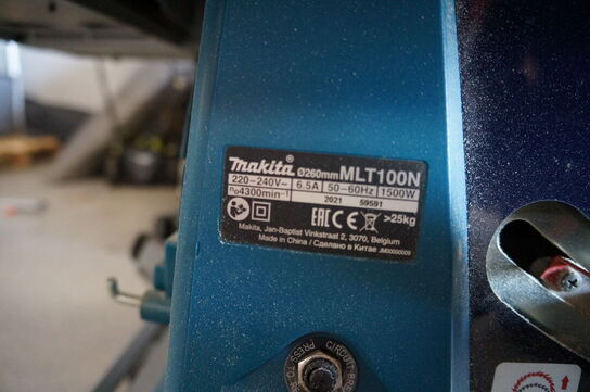 Bordrundsav MAKITA MLT 100N