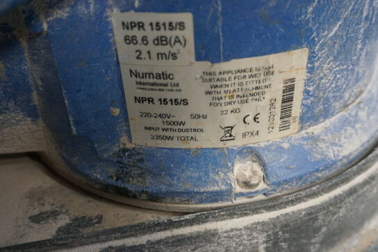 Gulvslibemaskine NUMATIC NPR 1515/S