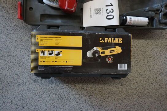 Vinkelsliber FALKE & sømpistol MAX