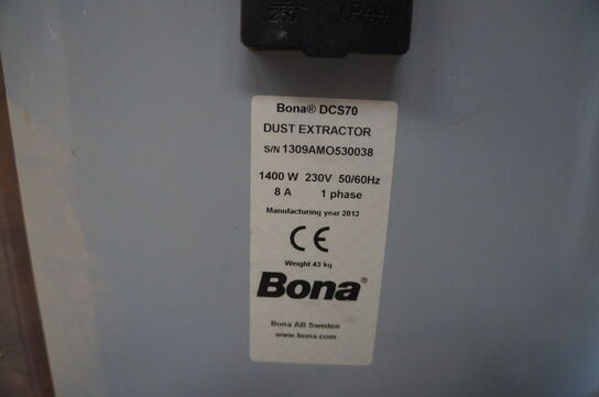 Industristøvsuger BONA DCS70