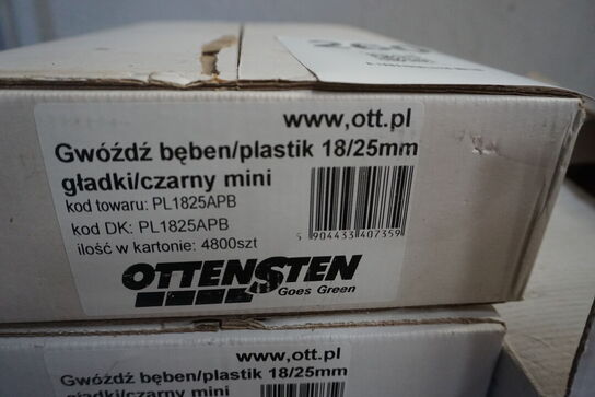 11 kasser sømruller OTTENSTEN