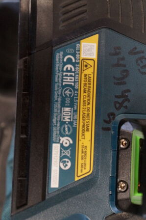 Nivileringsapparat BOSCH GLL 3-80 G