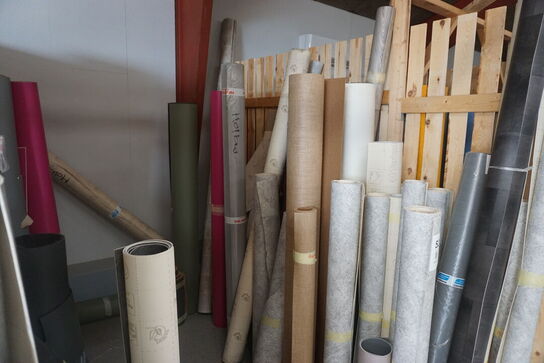 Indhold i rum af diverse gulvmaterialer