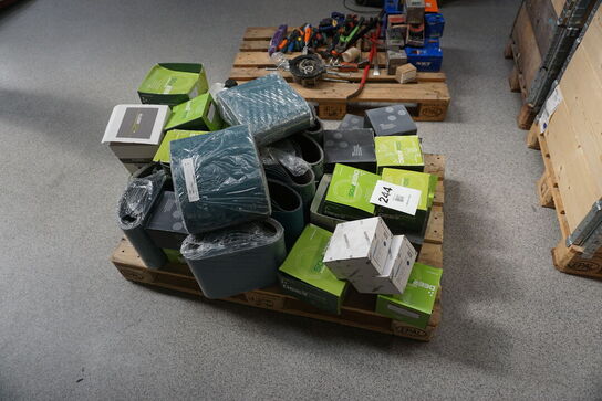 Palle med diverse slibeskiver