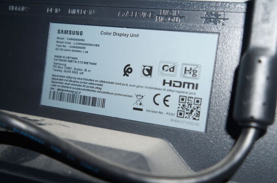 Computerskærm SAMSUNG