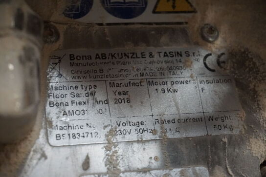Gulvslibemaskine BONA FLEXI SAND