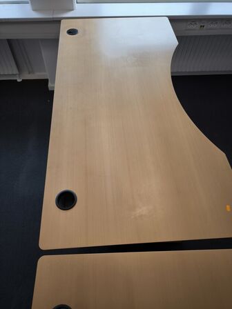 2 stk. el. hæve/sænke skriveborde