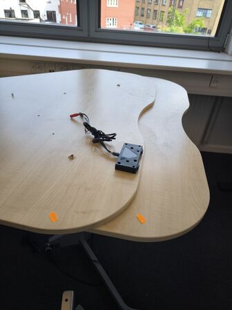 2 stk. el. hæve/sænke skriveborde