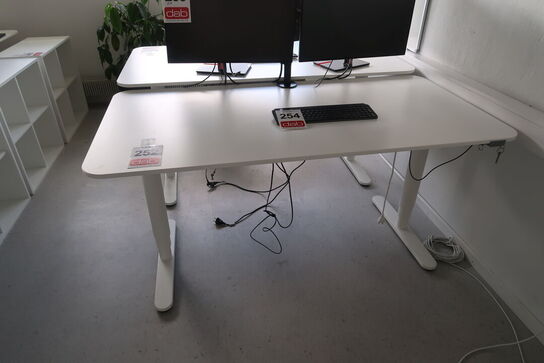 Hæve-/sænkebord - 160x80 cm 