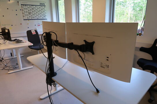 2 stk. Samsung S32AM501NU skærm - LED baglys - 32"