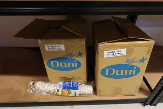 4 stk. Stålreoler med indhold 