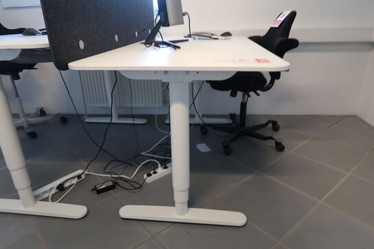 Hæve-/sænkebord - 160x80 cm 