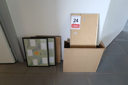 10 stk. Billederammer - 29,7x42 cm