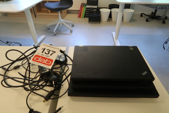 3 stk. Bærbar computer