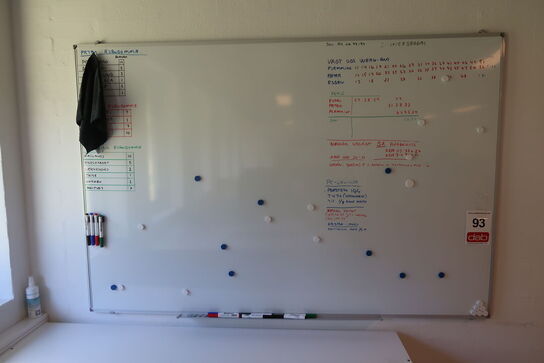 Magnettavle 180x90 cm