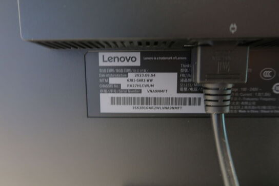 Lenovo ThinkVision T27h-2L 27" QHD-skærm