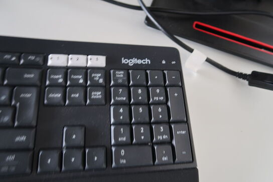 Logitech trådløs keyboard