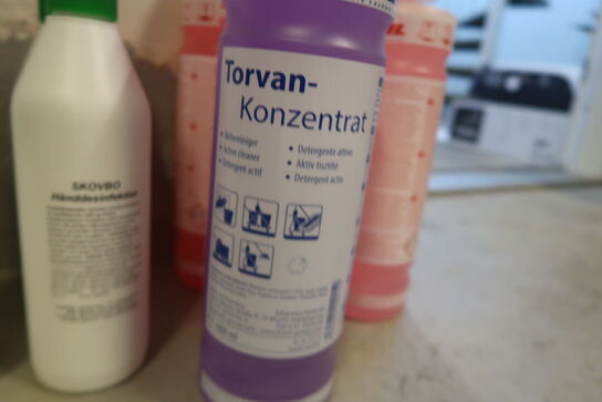 Diverse rengøringsmiddel