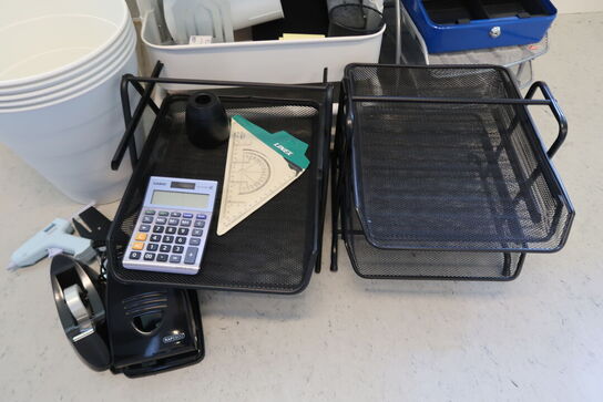 Stort parti kontorartikler 