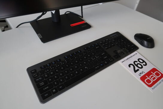 Logitech trådløs keyboard & mus 