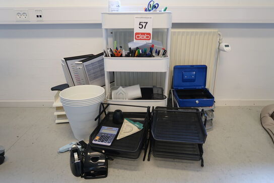 Stort parti kontorartikler 