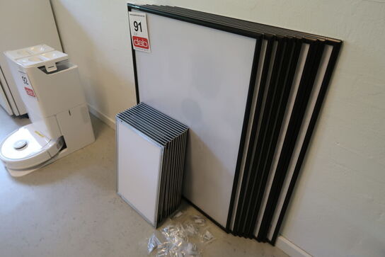 21 stk. ass. Klikrammer 