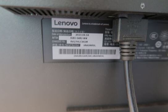 Lenovo ThinkVision T27h-2L 27" QHD-skærm