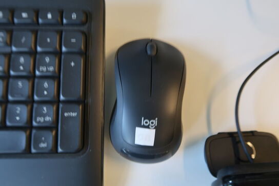 Logitech trådløs keyboard & mus 