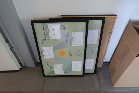 10 stk. Billederammer - 29,7x42 cm