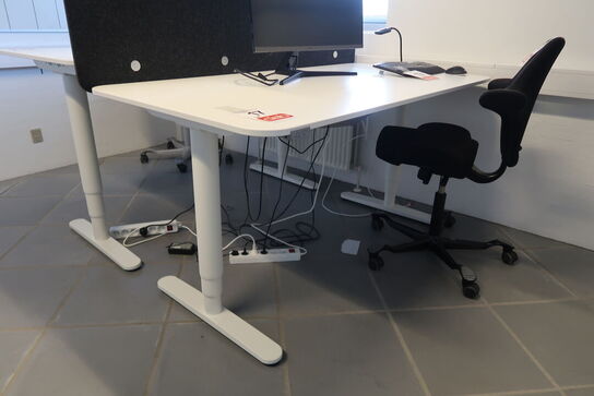 Hæve-/sænkebord - 160x80 cm 