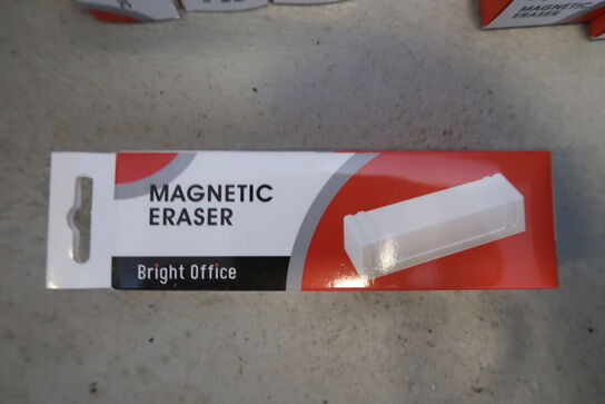 12 stk. Bright Office Whiteboardvisker, magnetisk - 45x145mm