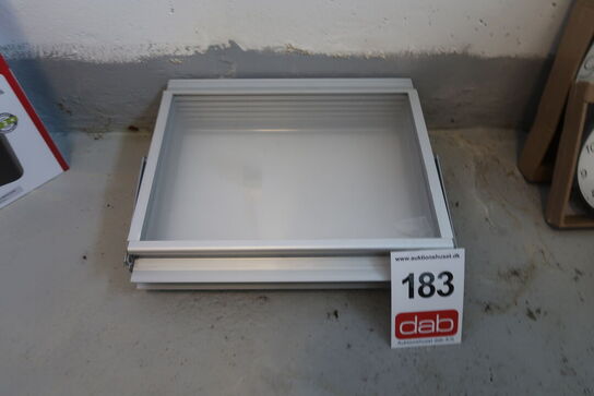 Pop up brochureholder