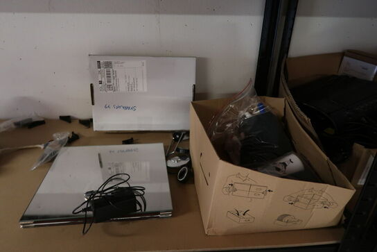 3 stk. Stålreoler med indhold 