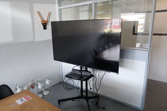 TCL 65" P610 4K UHD LED Smart-TV 65P610 + Logitech 
MeetUp 4K konferencesæt