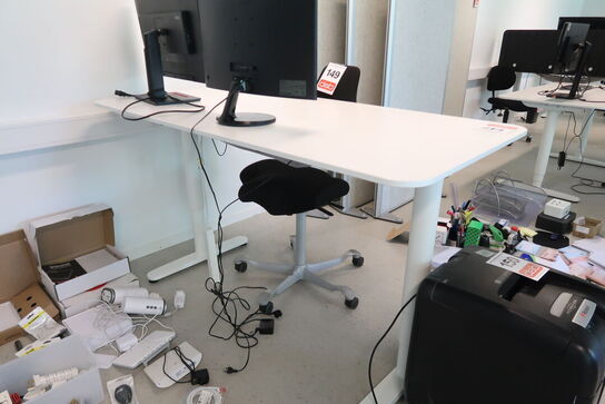 Hæve-/sænkebord - 160x80 cm 