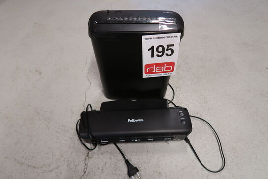 Makulator & laminator 